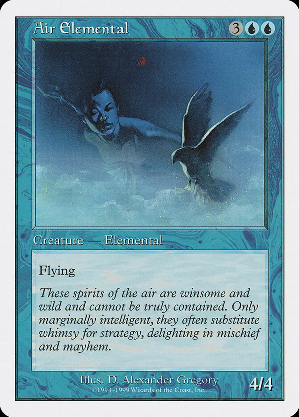 Air Elemental (Retro Frame) 1