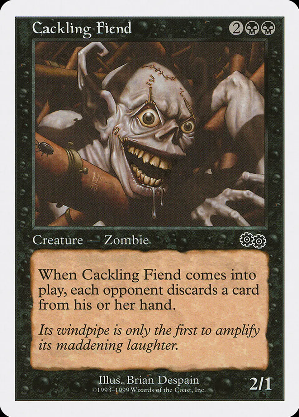 Cackling Fiend (Retro Frame) 1