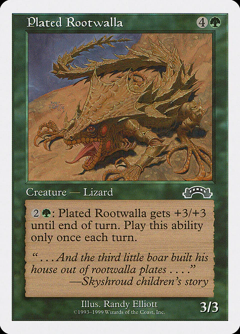 Plated Rootwalla (Retro Frame)