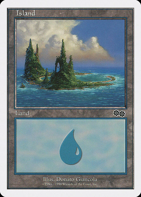 Island (Retro Frame)
