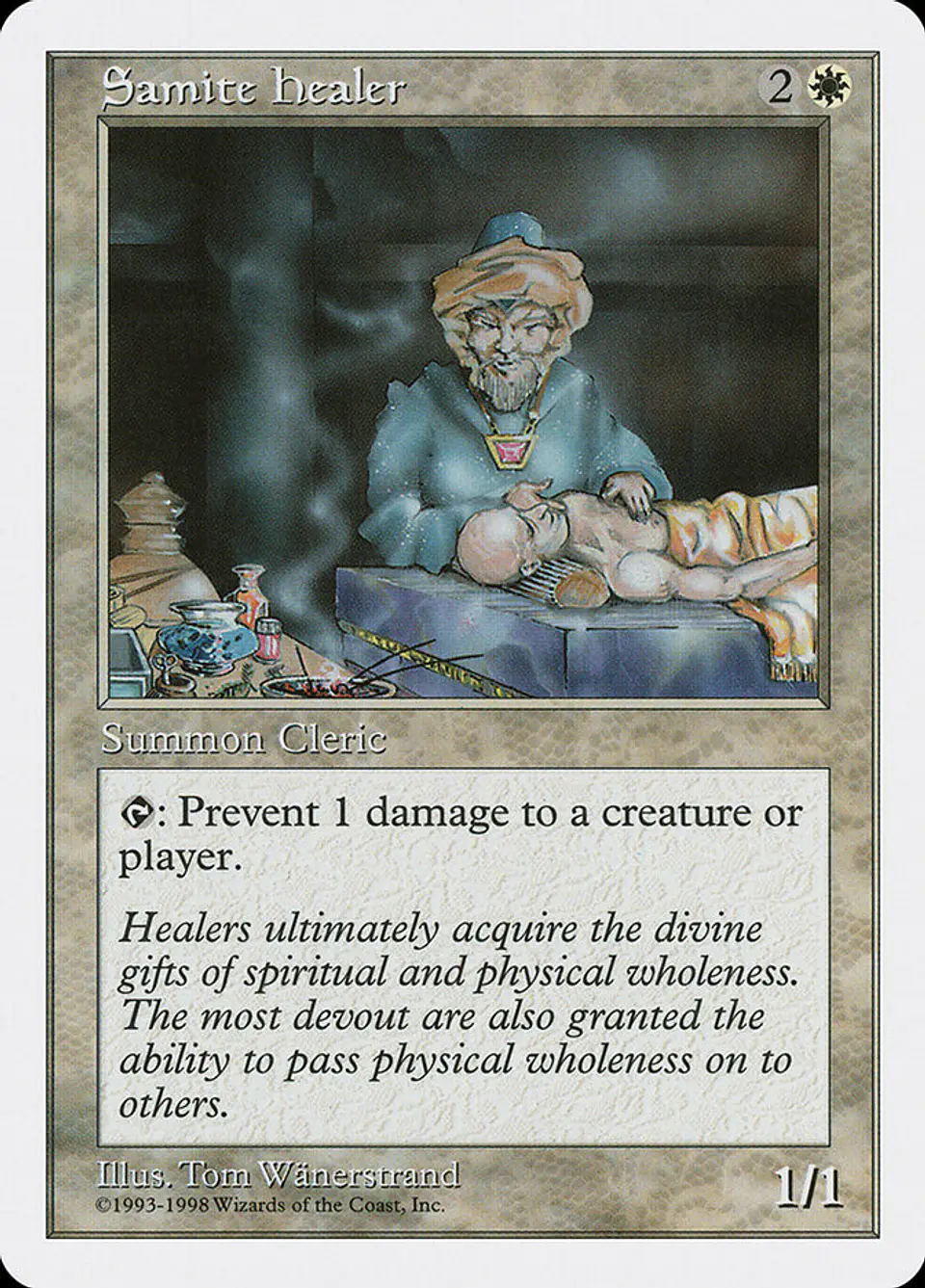 Samite Healer (Retro Frame) 1
