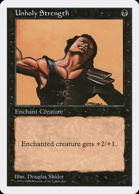 Unholy Strength (Retro Frame)