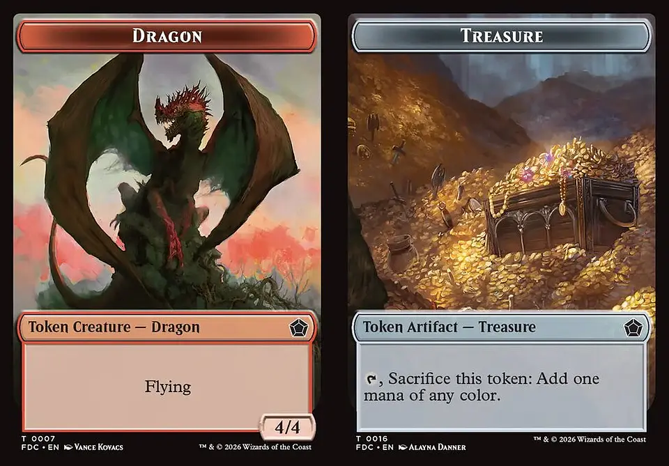 Dragon // Treasure 1
