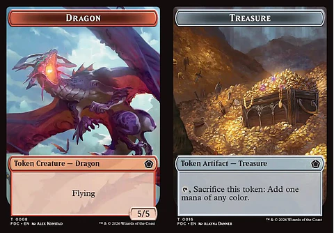 Dragon // Treasure