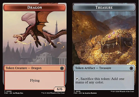 Dragon // Treasure