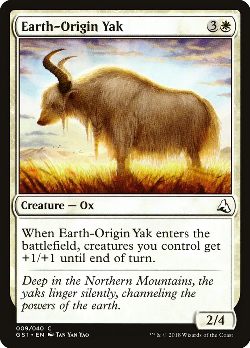Earth-Origin Yak 1