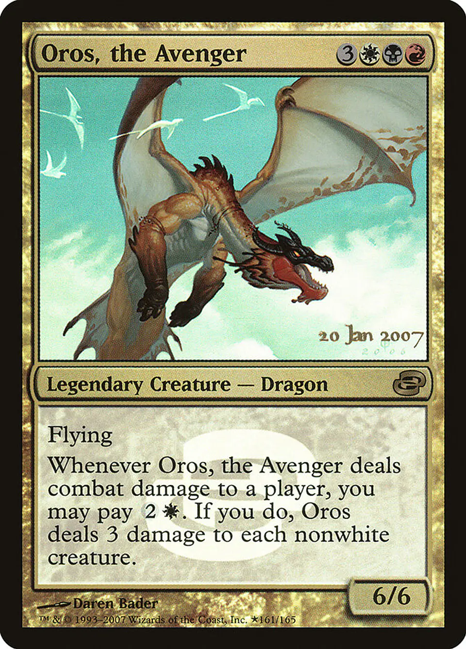 Oros, the Avenger (Pre-release) 1