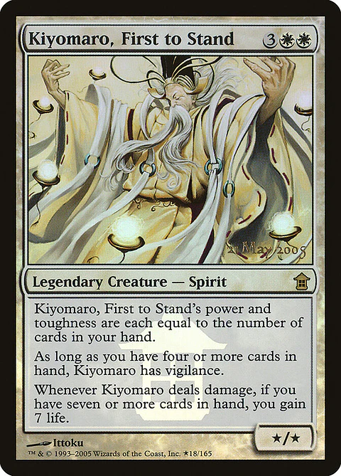 Kiyomaro, First to Stand (Pre-release)