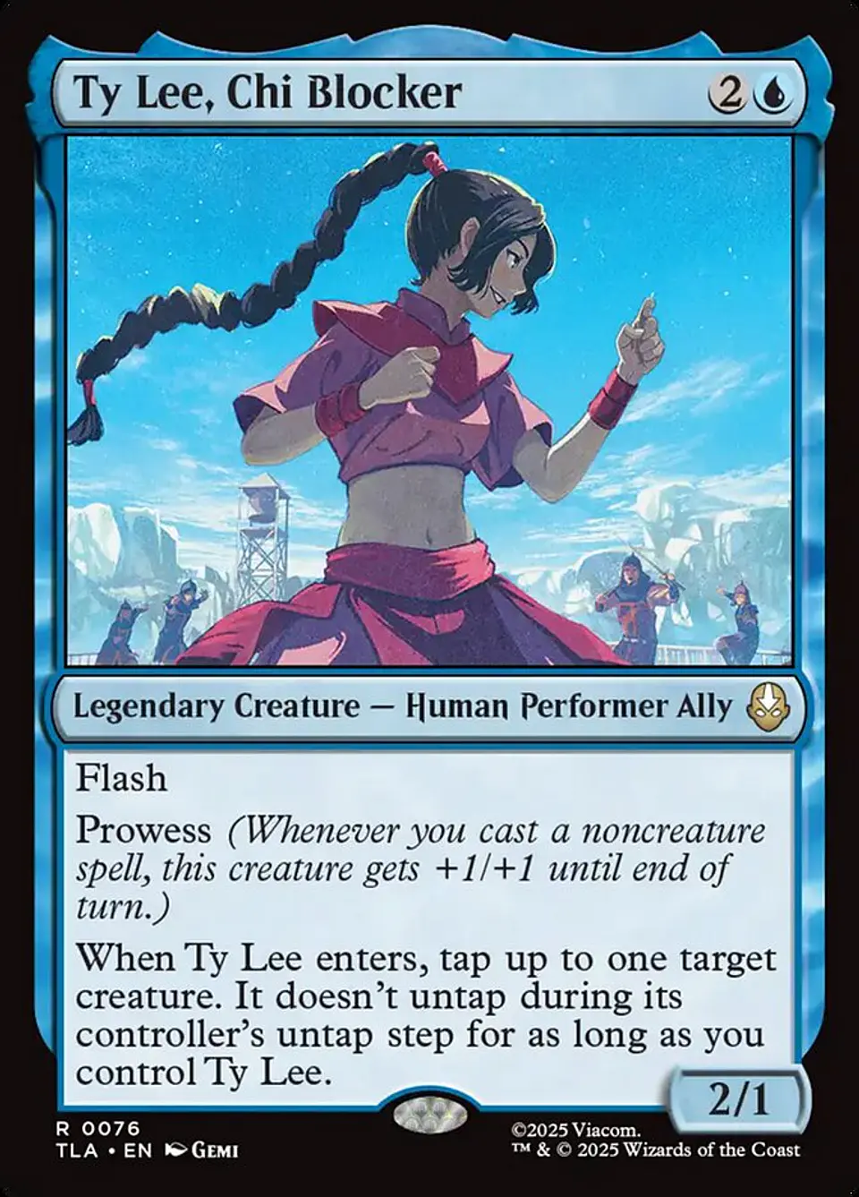 Ty Lee, Chi Blocker 1