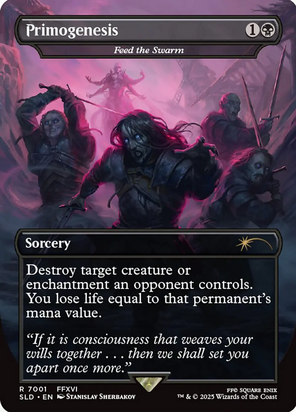 Feed the Swarm (Borderless) 1