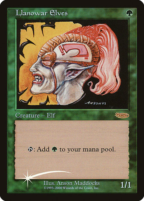 Llanowar Elves (Retro Frame)