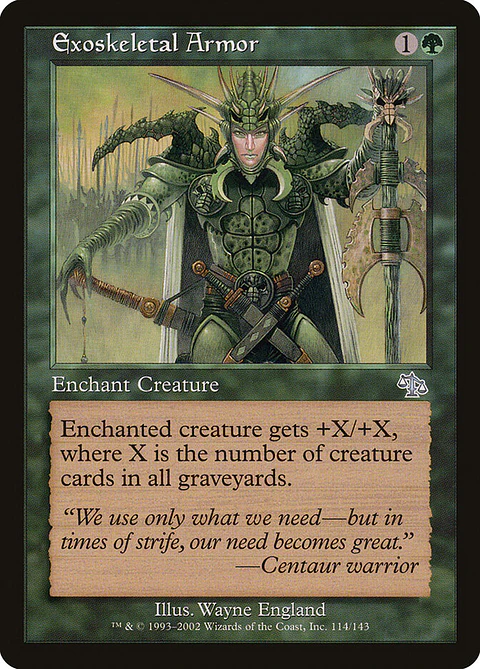 Exoskeletal Armor (Retro Frame)