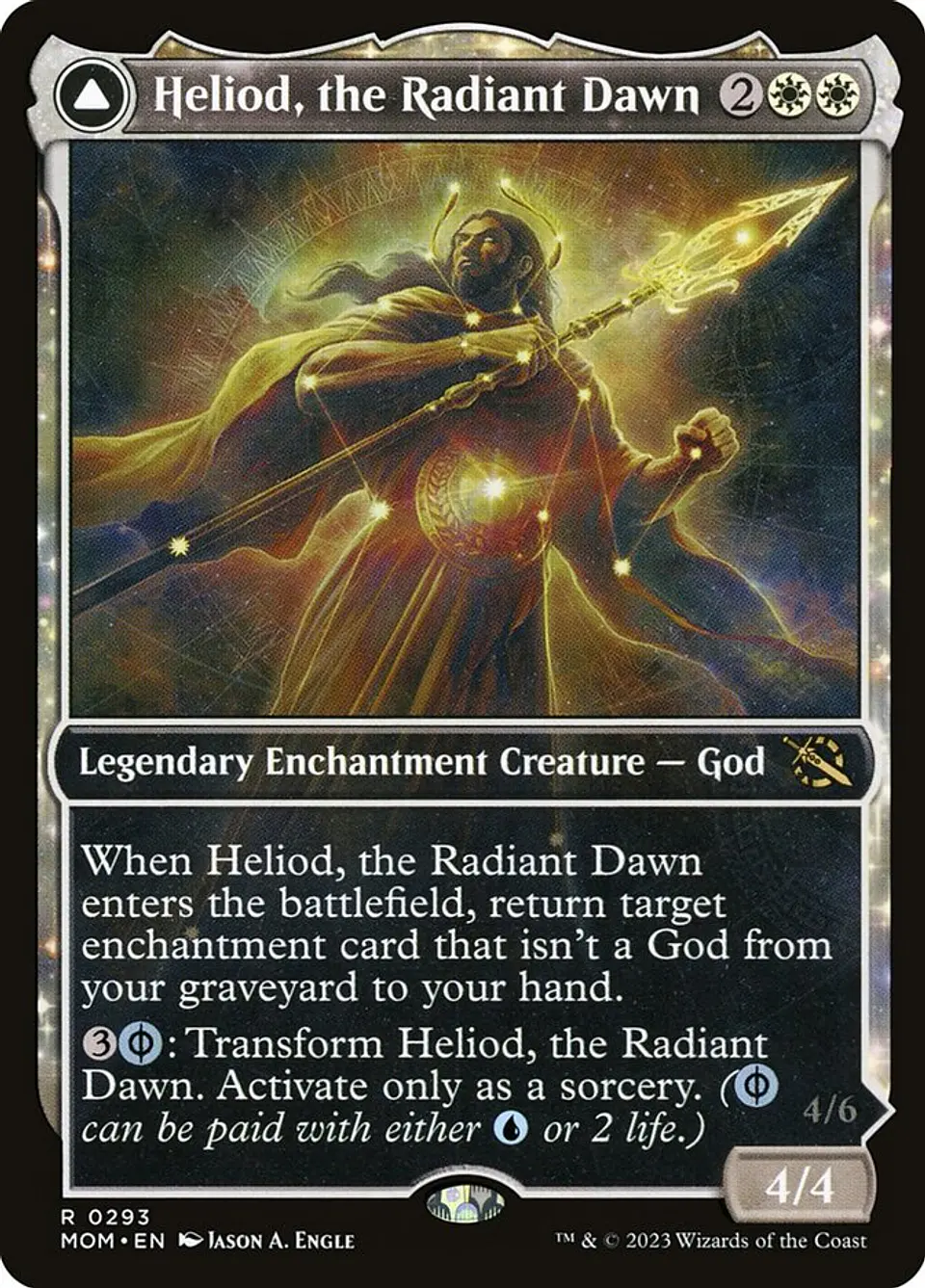 Heliod, the Radiant Dawn // Heliod, the Warped Eclipse (Showcase) 1