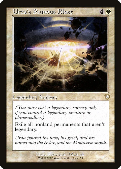 Urza's Ruinous Blast (Retro Frame)