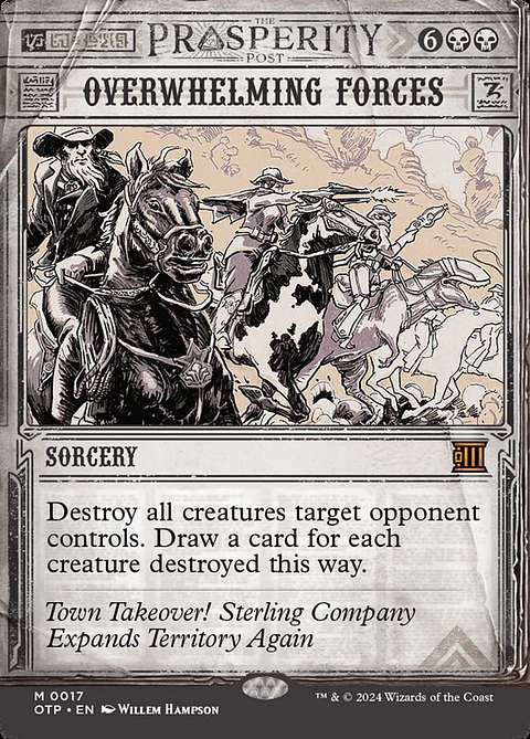 Overwhelming Forces (Borderless)