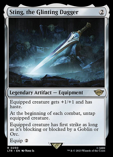 Sting, the Glinting Dagger