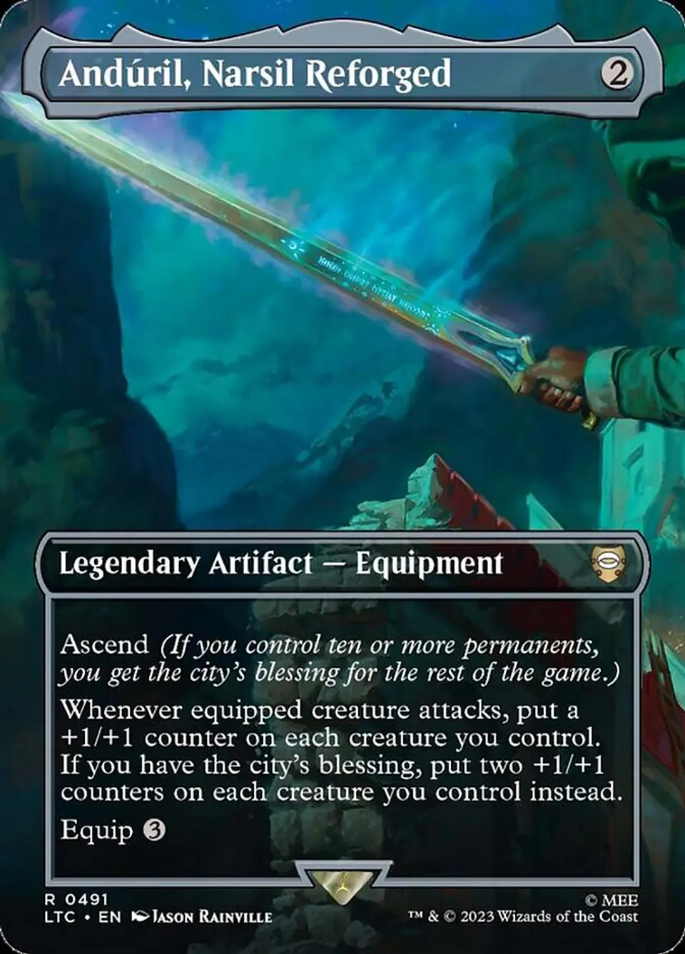 Andúril, Narsil Reforged (Borderless) 1