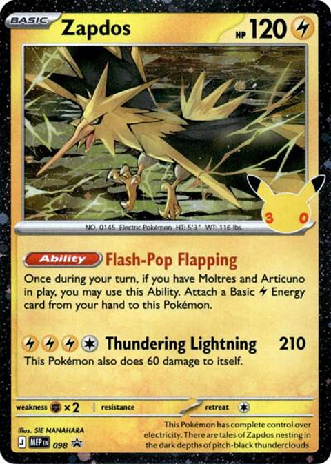 Zapdos (30th Celebration)