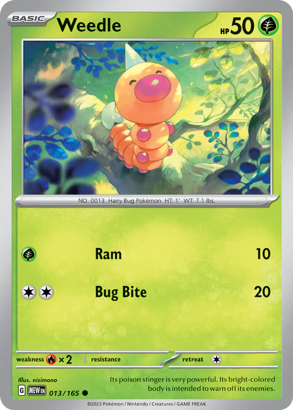 Weedle 1