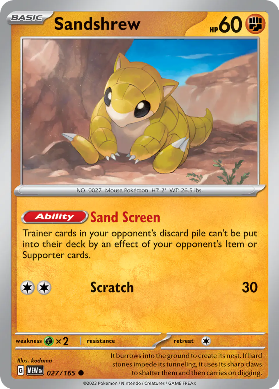 Sandshrew 1