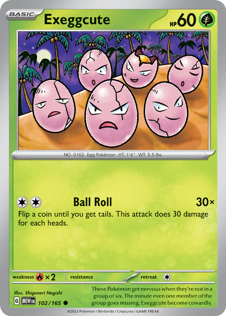 Exeggcute 1