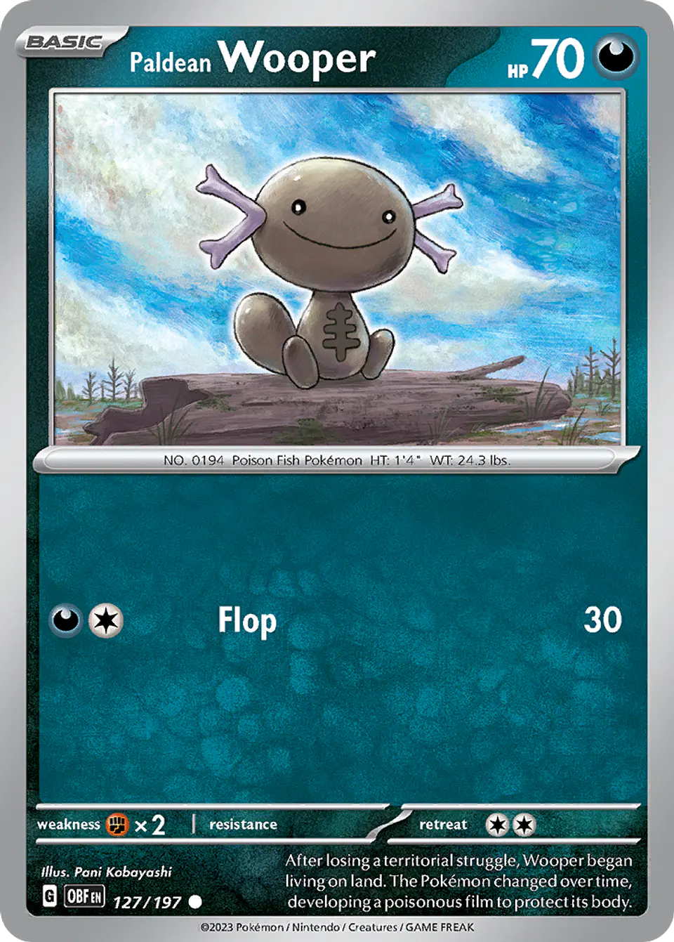Paldean Wooper 1