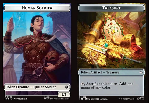 Human Soldier // Treasure