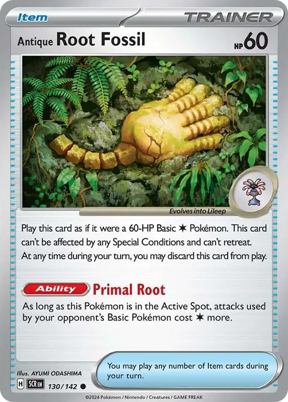 Antique Root Fossil 1