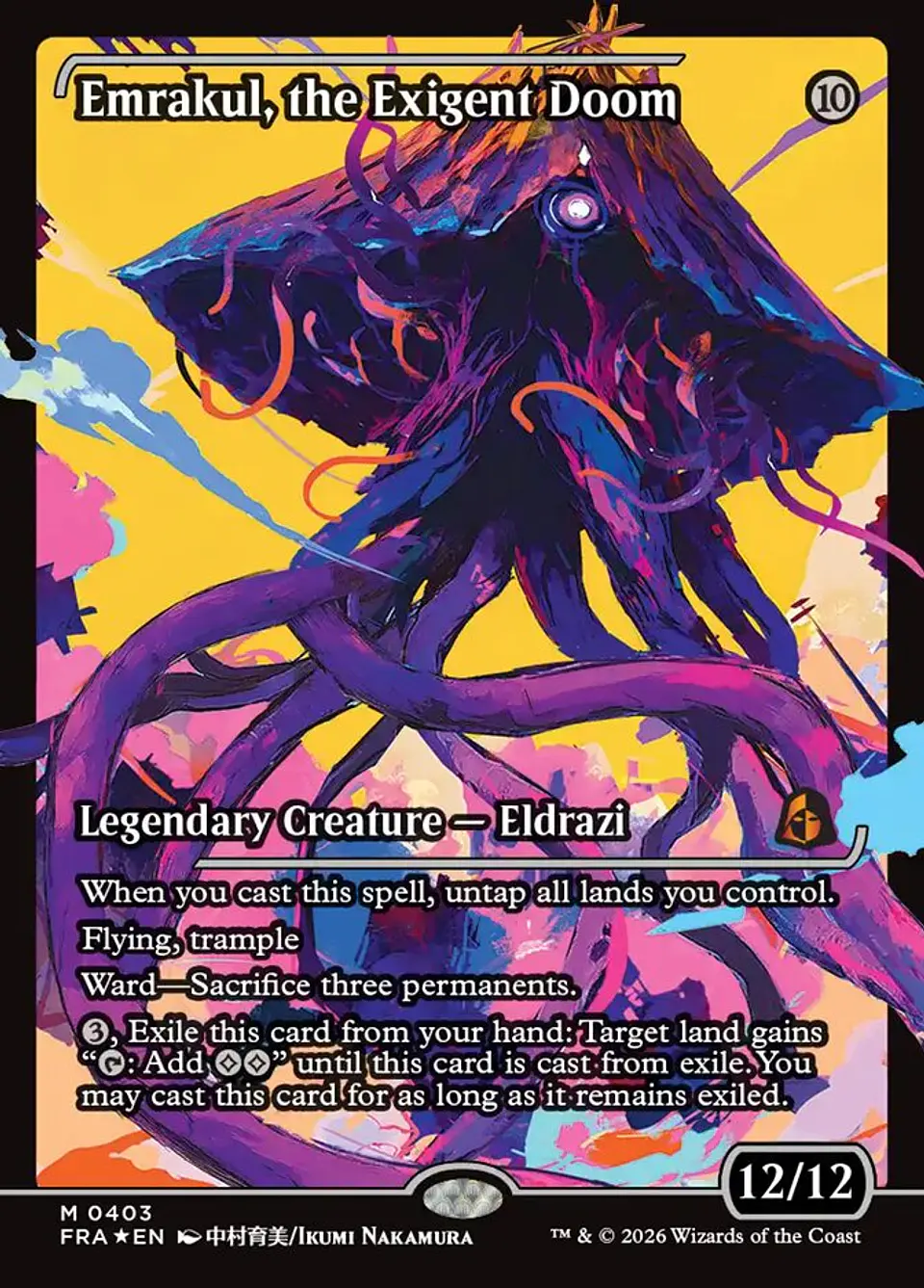 Emrakul, the Exigent Doom 1