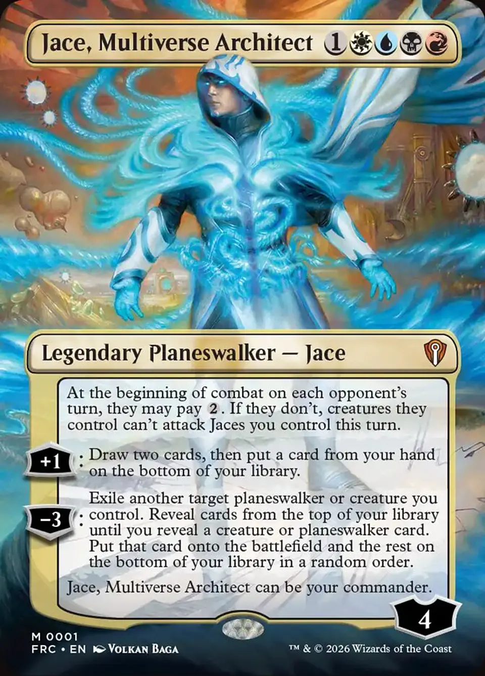 Jace, Multiverse Architect (Borderless) 1