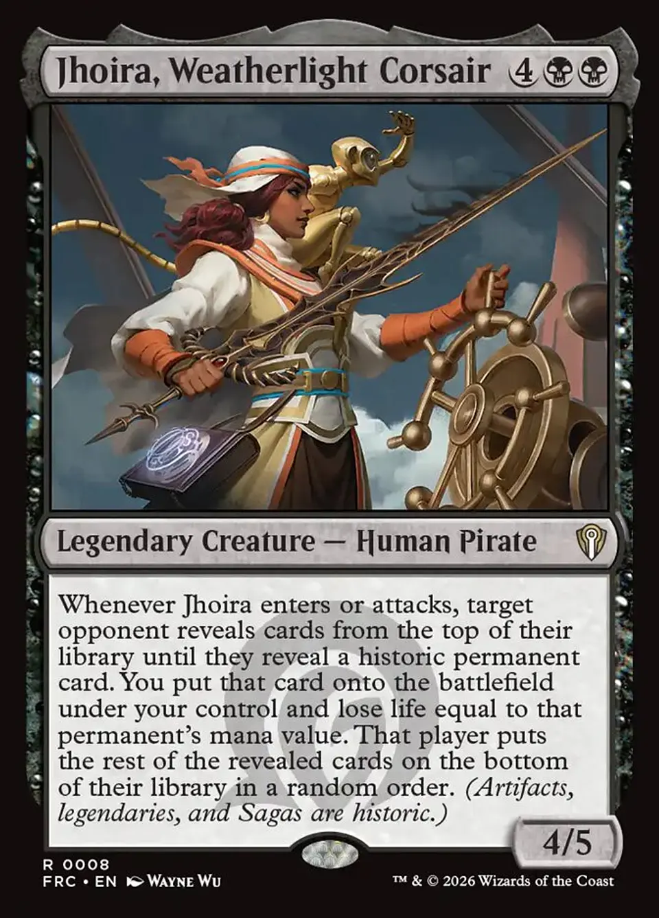 Jhoira, Weatherlight Corsair 1