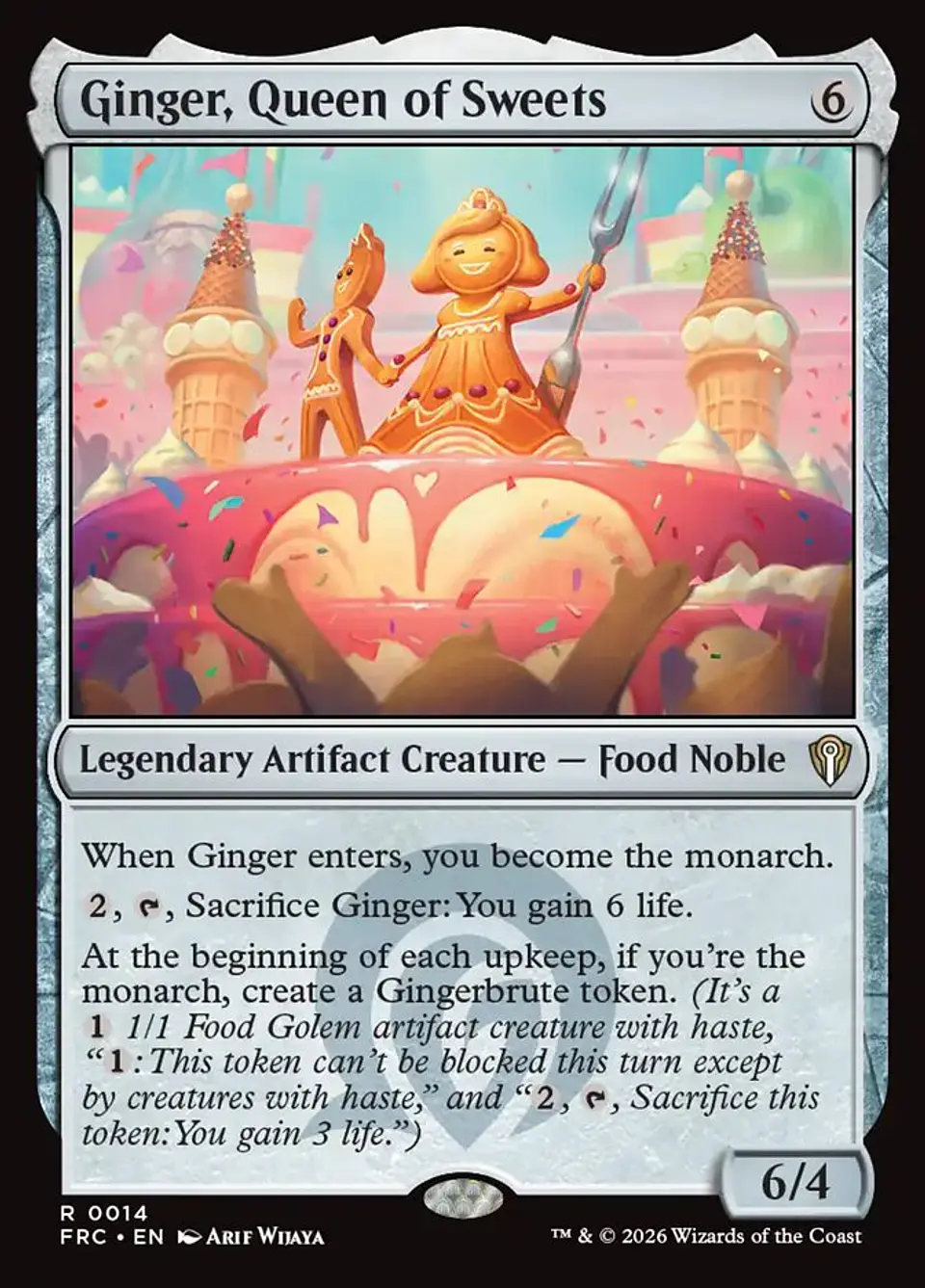 Ginger, Queen of Sweets 1
