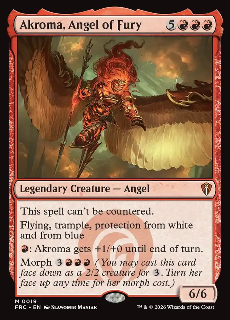 Akroma, Angel of Fury 1