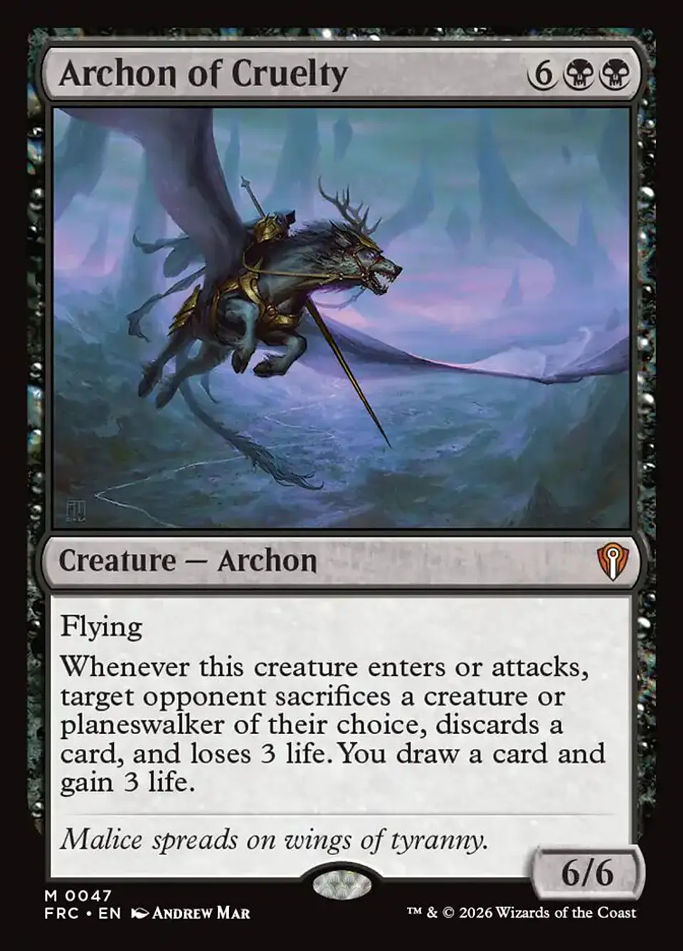 Archon of Cruelty 1