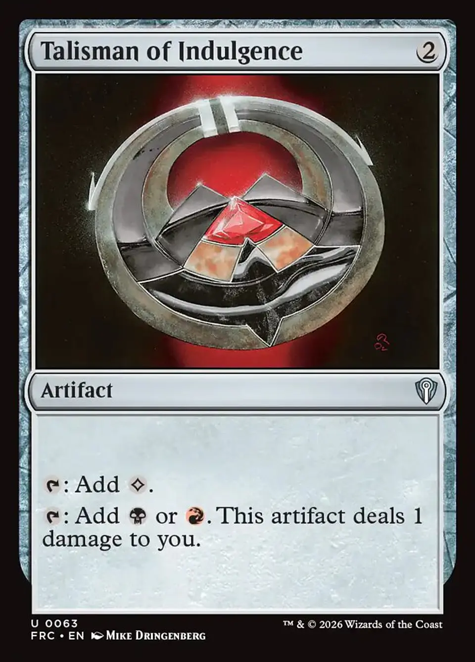Talisman of Indulgence 1