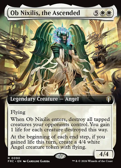 Ob Nixilis, the Ascended (Extended Art)