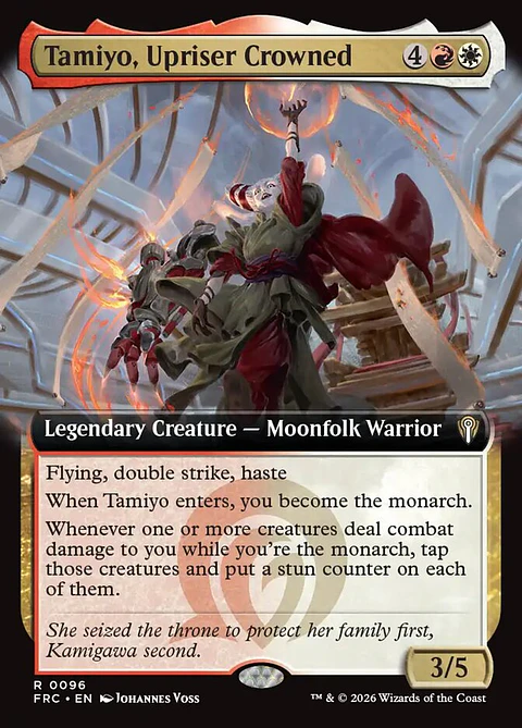 Tamiyo, Upriser Crowned (Extended Art)