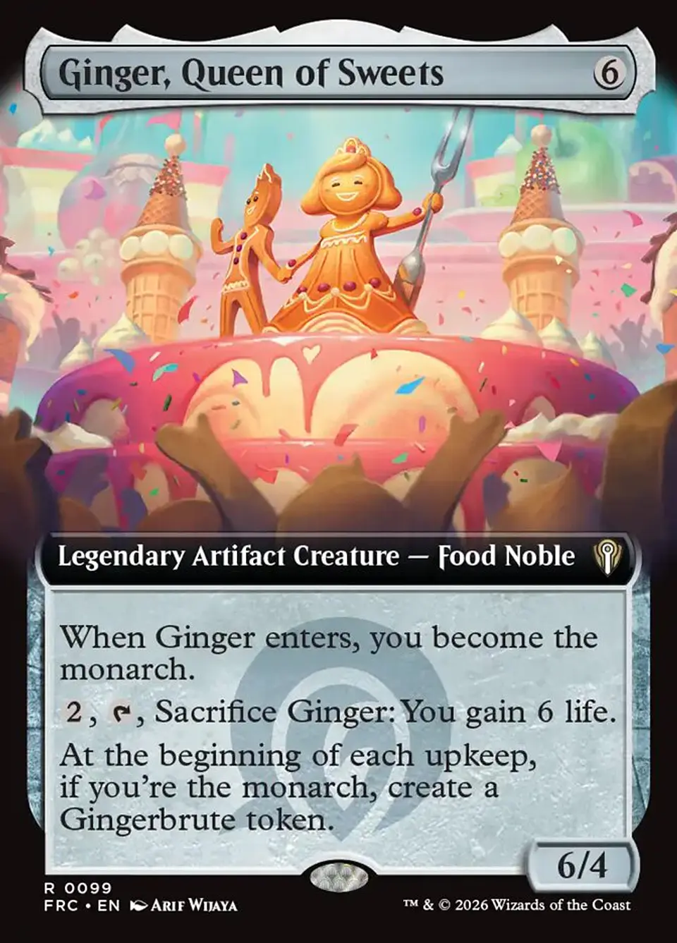 Ginger, Queen of Sweets (Extended Art) 1
