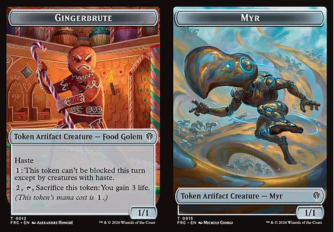 Gingerbrute Token // Myr