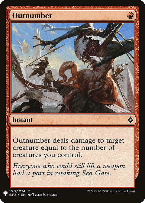 Outnumber (The List)