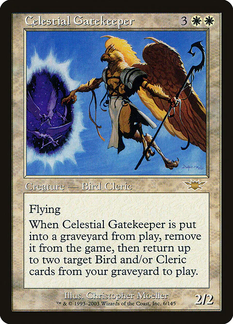Celestial Gatekeeper (Retro Frame)