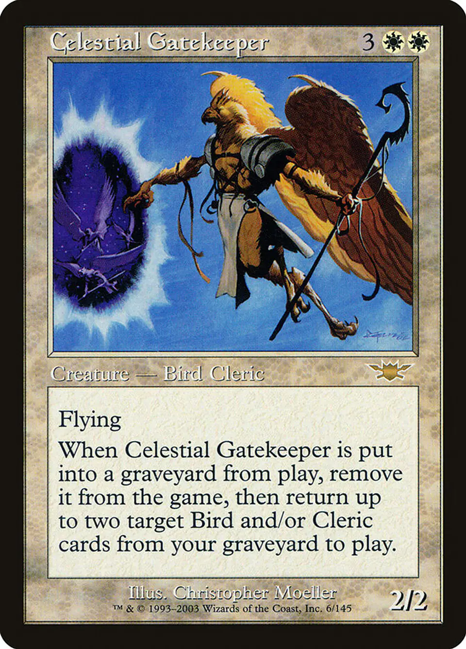 Celestial Gatekeeper (Retro Frame) 1