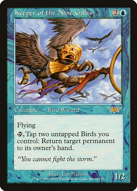 Keeper of the Nine Gales (Retro Frame)