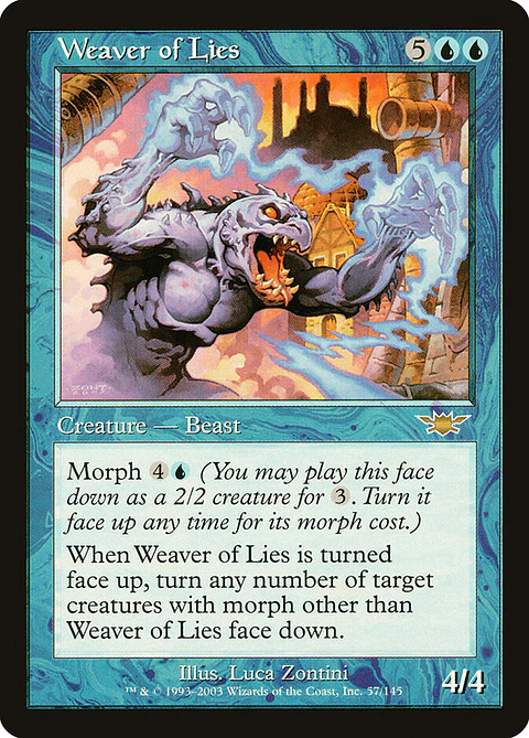 Weaver of Lies (Retro Frame)