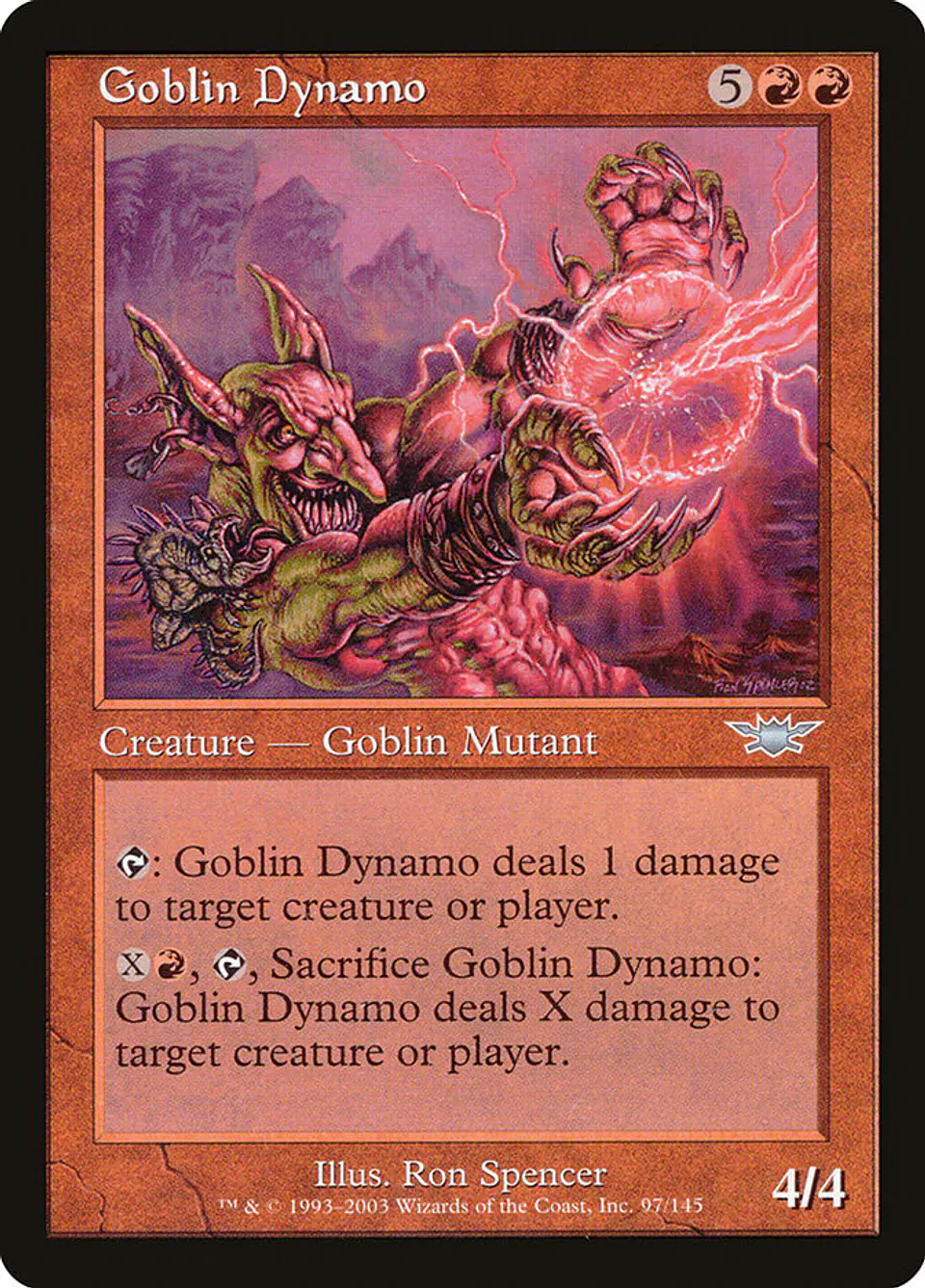 Goblin Dynamo (Retro Frame) 1