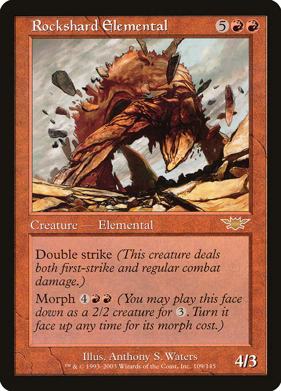 Rockshard Elemental (Retro Frame) 1