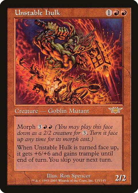 Unstable Hulk (Retro Frame)