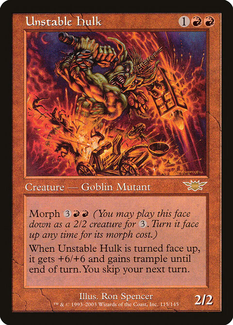 Unstable Hulk (Retro Frame) 1