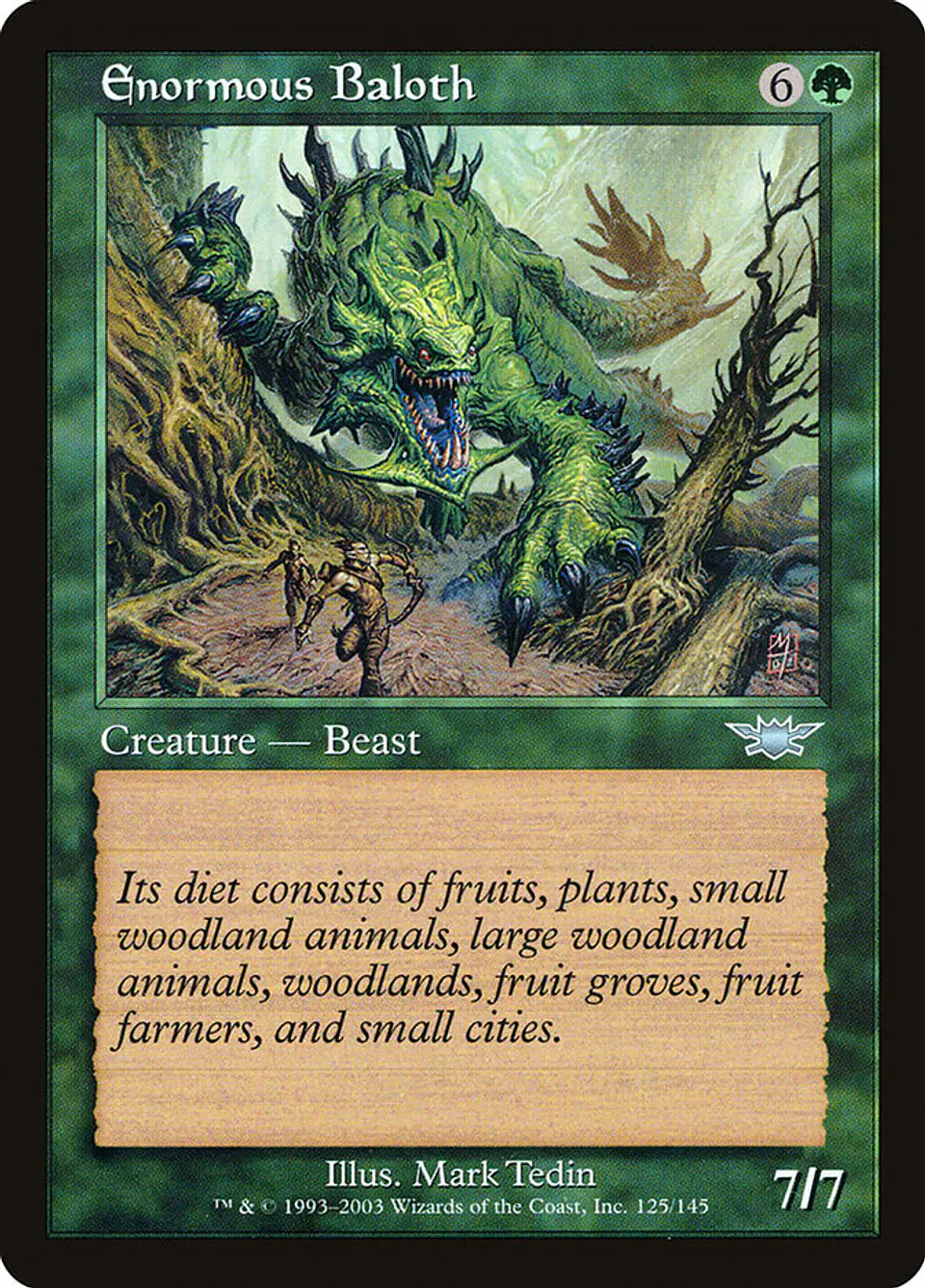 Enormous Baloth (Retro Frame) 1
