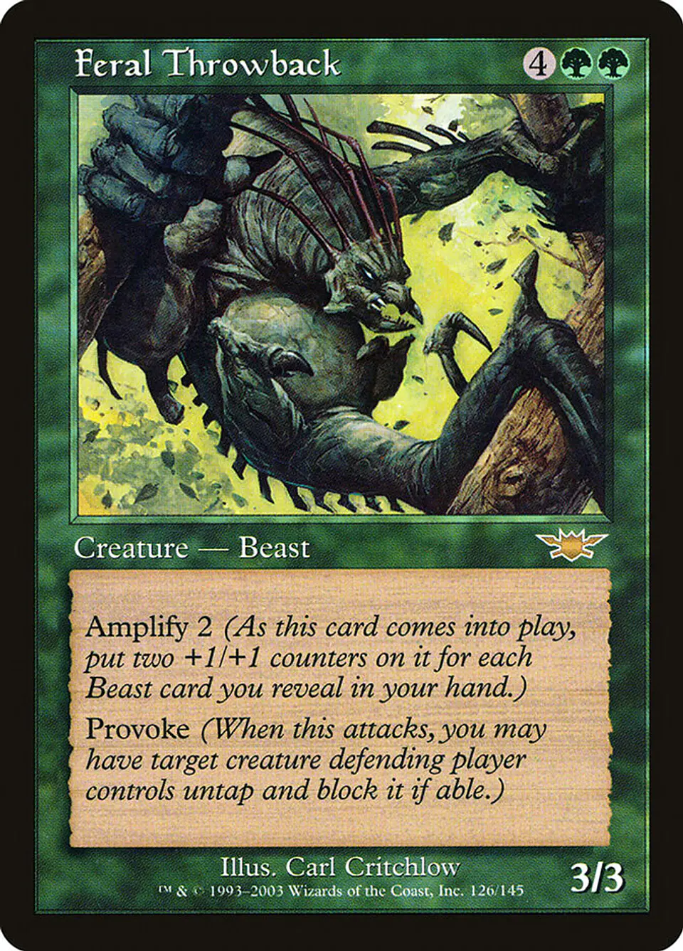 Feral Throwback (Retro Frame) 1
